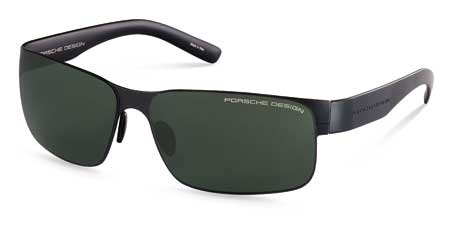 Porsche Design-Sunglasses-P8573-black/black/green