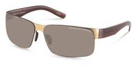 Porsche Design-Sunglasses-P8573-gold/brown/browngradient